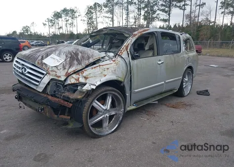 2006 Infiniti Qx56 from USA, damaged, VIN 5N3AA08A26N814258